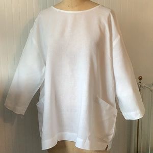 J jill linen shirt SZ XL